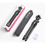 Trípie ULANZI JJ06 de de vídeo de fibra de carbono de 73"