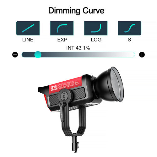 Lámpara COB GVM PRO SD500B 500 Watts (V-mount)