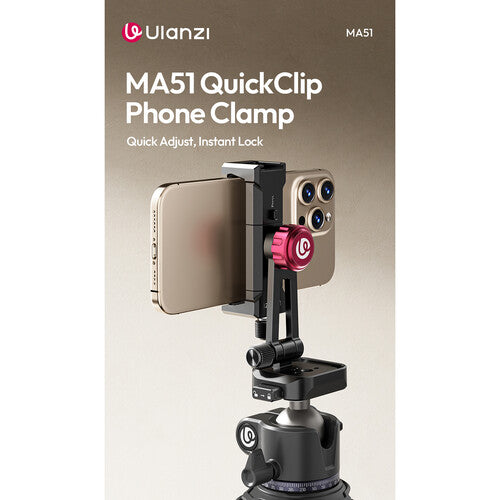 Montura para tripié para Celular Ulanzi MA51 Metal