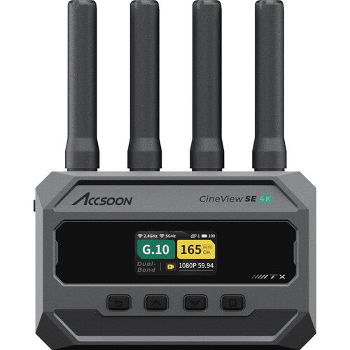 Sistema de transmisión de Video Inalámbrico ACCSOON CineView SE 4K SDI/HDMI