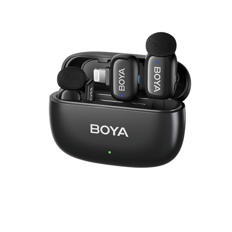 Micrófono Lavalier Dual Boya Mini-12