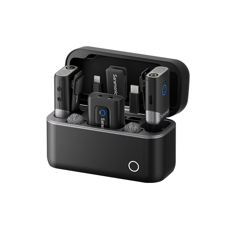 Micrófono Lavalier Dual Saramonic Mix