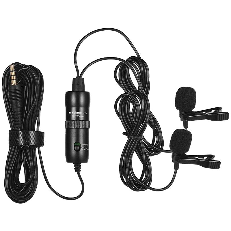 Micrófono Lavalier Dual Acemic Evo Lav.Mic MM2