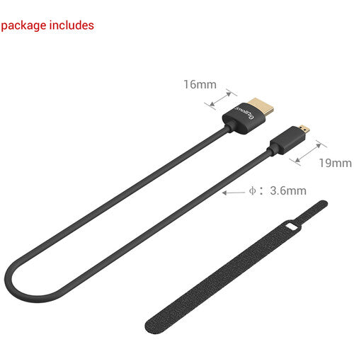 Cable SmallRig HDMI a Micro-HDMI 4k (3042)