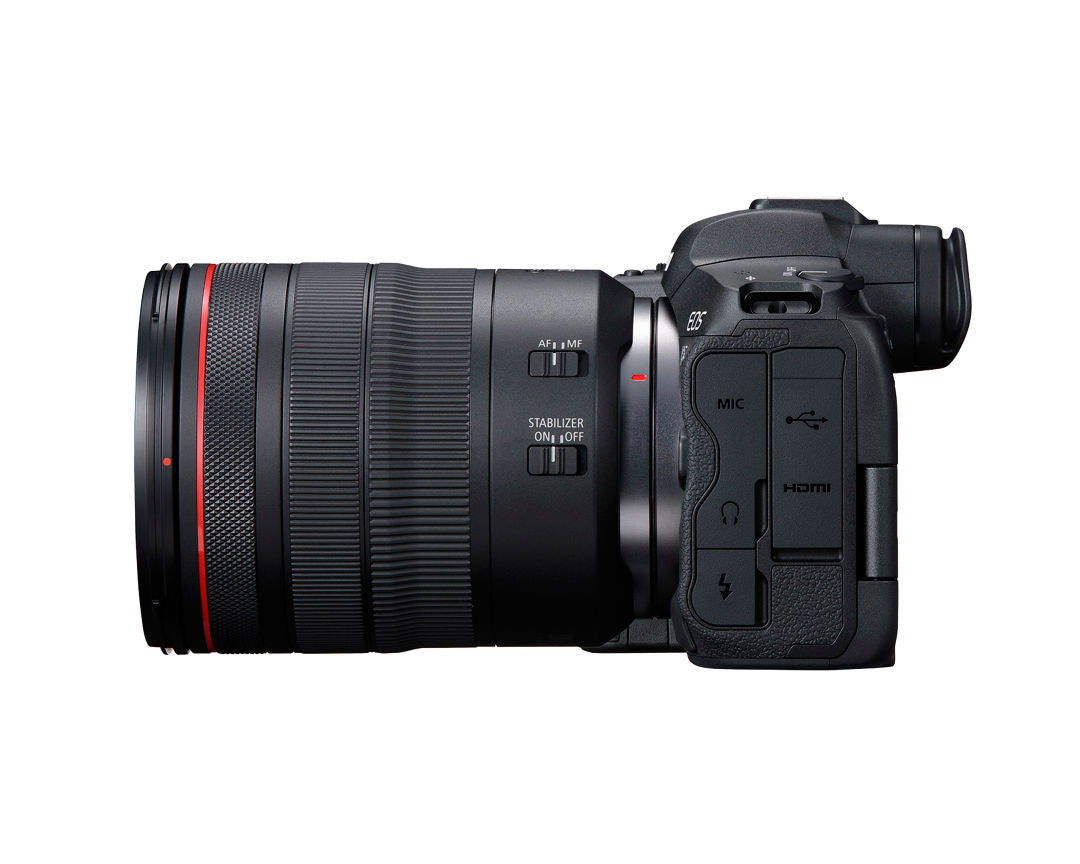 CÁMARA CANON EOS R5 CON LENTE RF 24-105MM F4 L IS USM