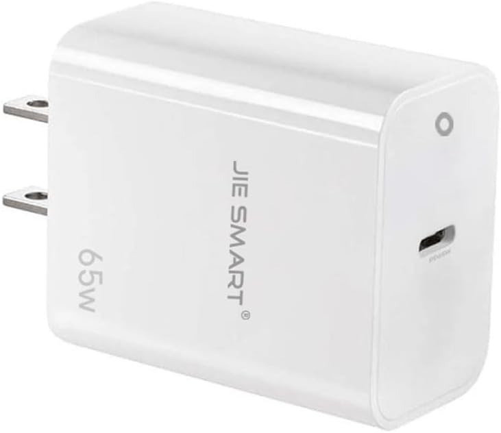 Kit de Cable y Cargador JIE SMART de 65W Super Fast  (USB-C)