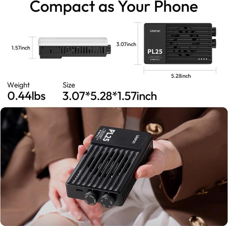 Lámpara Ulanzi PL25