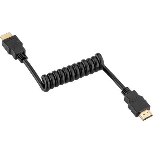 Cable Elvid HDMI a HDMI 4k Espiral de 20 a 45 cms HDMIAA-015-C2