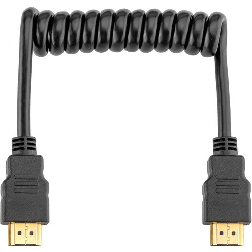 Cable Elvid HDMI a HDMI 4k Espiral de 20 a 45 cms HDMIAA-015-C2