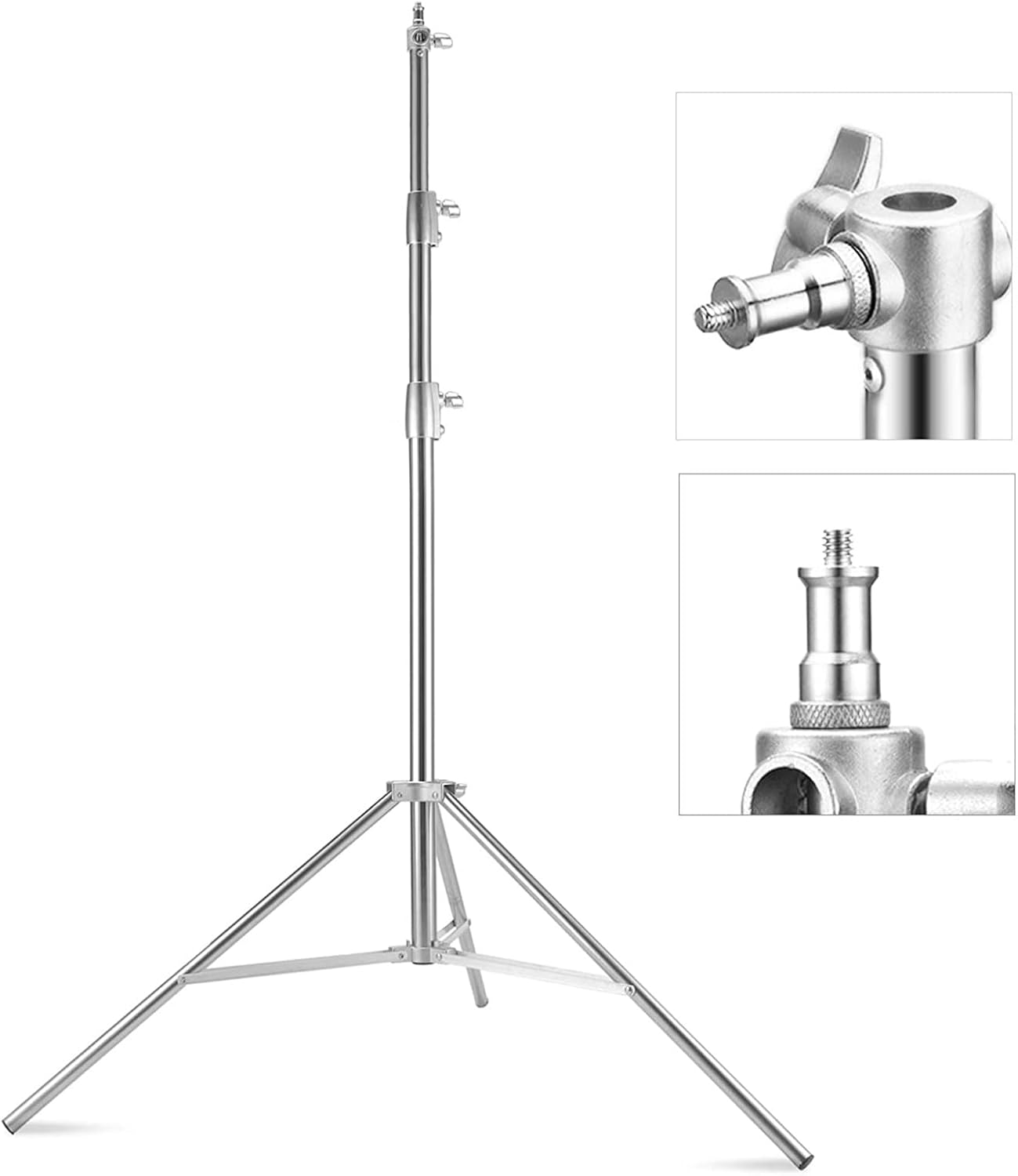 Pedestal para Iluminación Lapgood 2.8 Acero Inoxidable