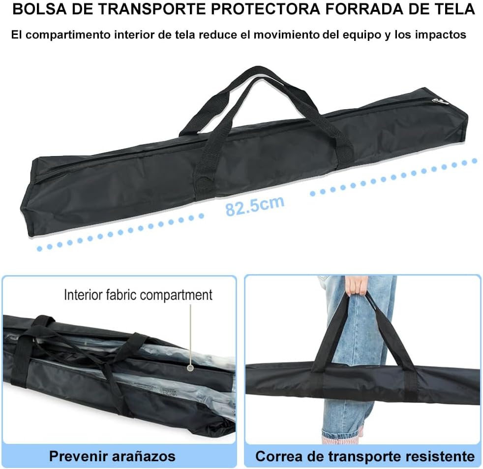 Portafondos Daladen 3 x 3m Viene con 4 Clips y 2 Bolsas de Arena,