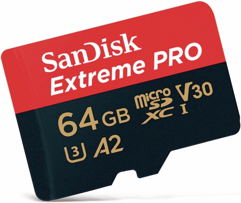 Tarjeta SanDisk Extreme microSDXC de 64GB Clase10