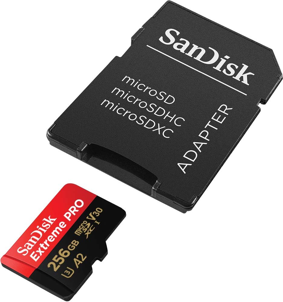 Tarjeta SanDisk Extreme PRO microSDXC de 256GB 200MB/s