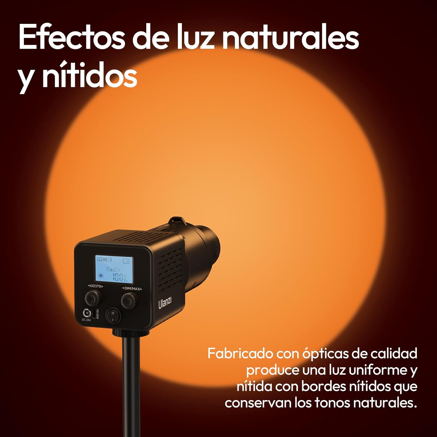 Ulanzi Mini Bowens Mount Snoot LAS007