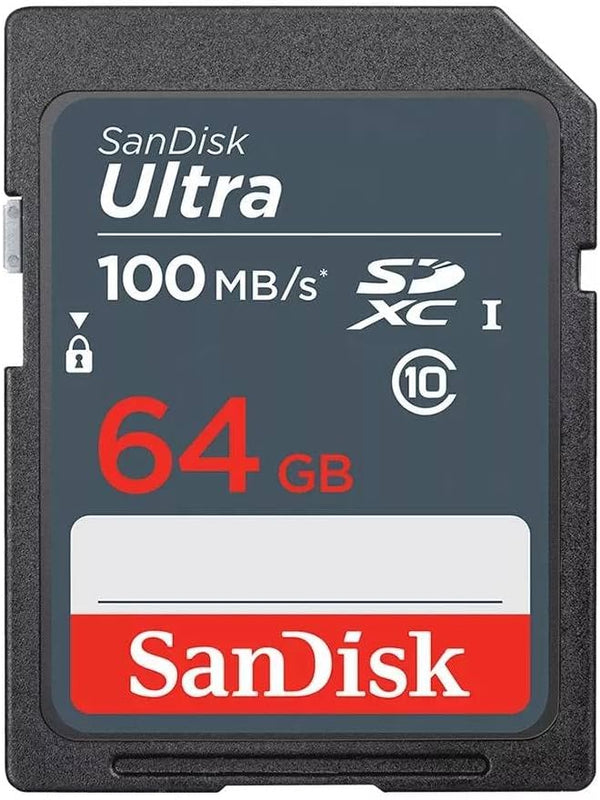Tarjeta SanDisk Ultra SDXC de 64GB 100MB/s