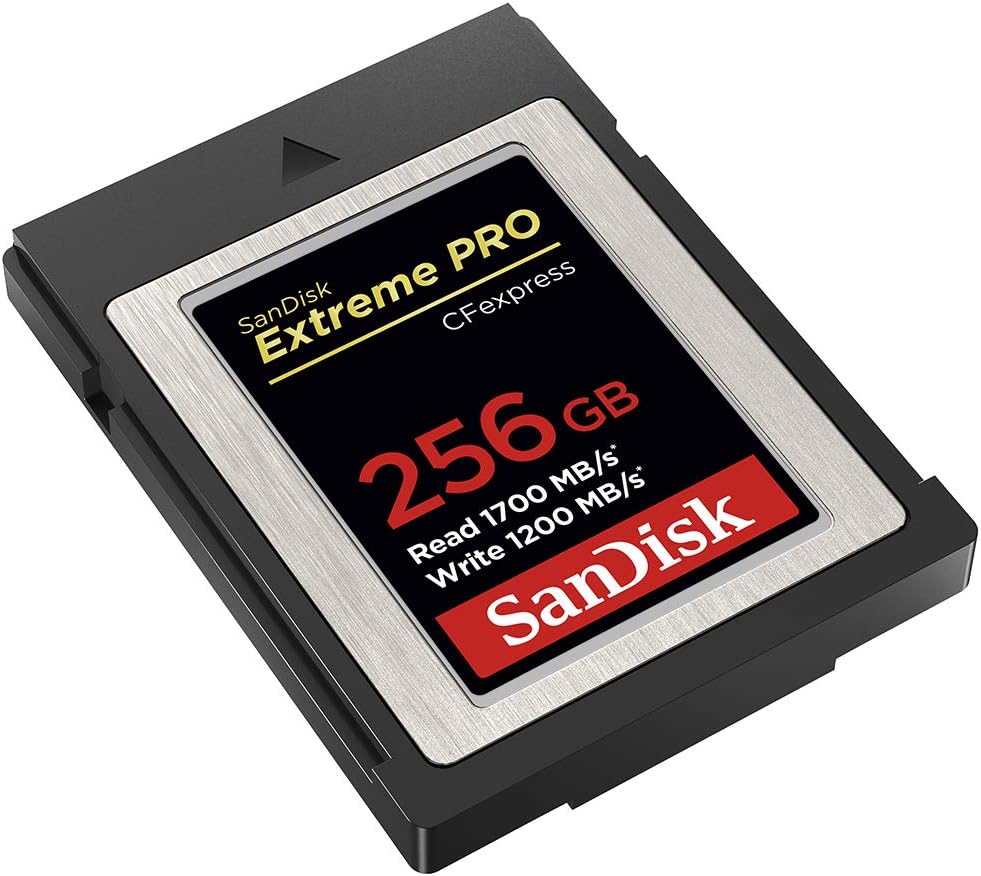Tarjeta Cfexpress Typo B Sandisk Extreme Pro 256GB 1700MBs