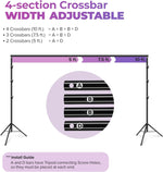 Portafondos Limo Studio Heavy Duty Negro (10x10 pies)