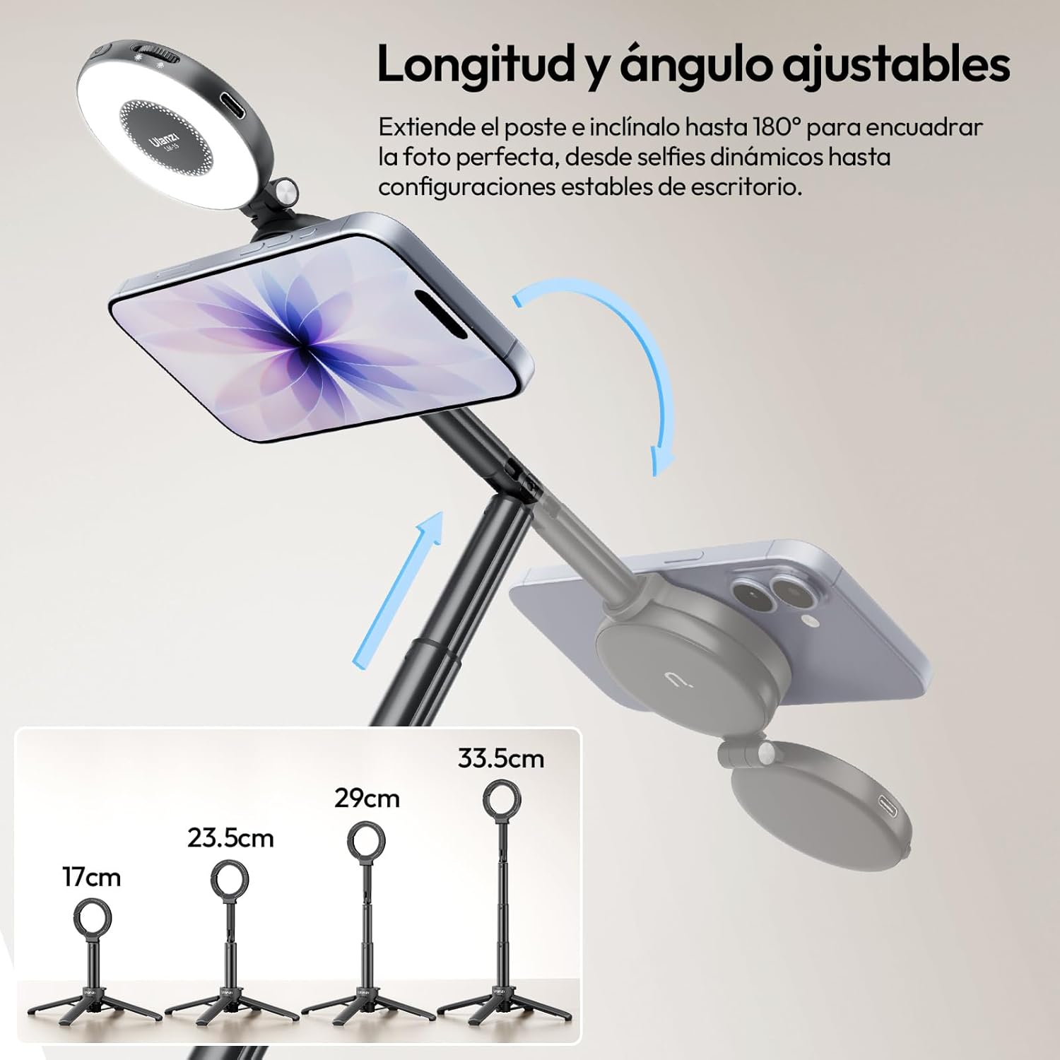 Mini Tripié Magnético para Selfie ULANZI MT71-1