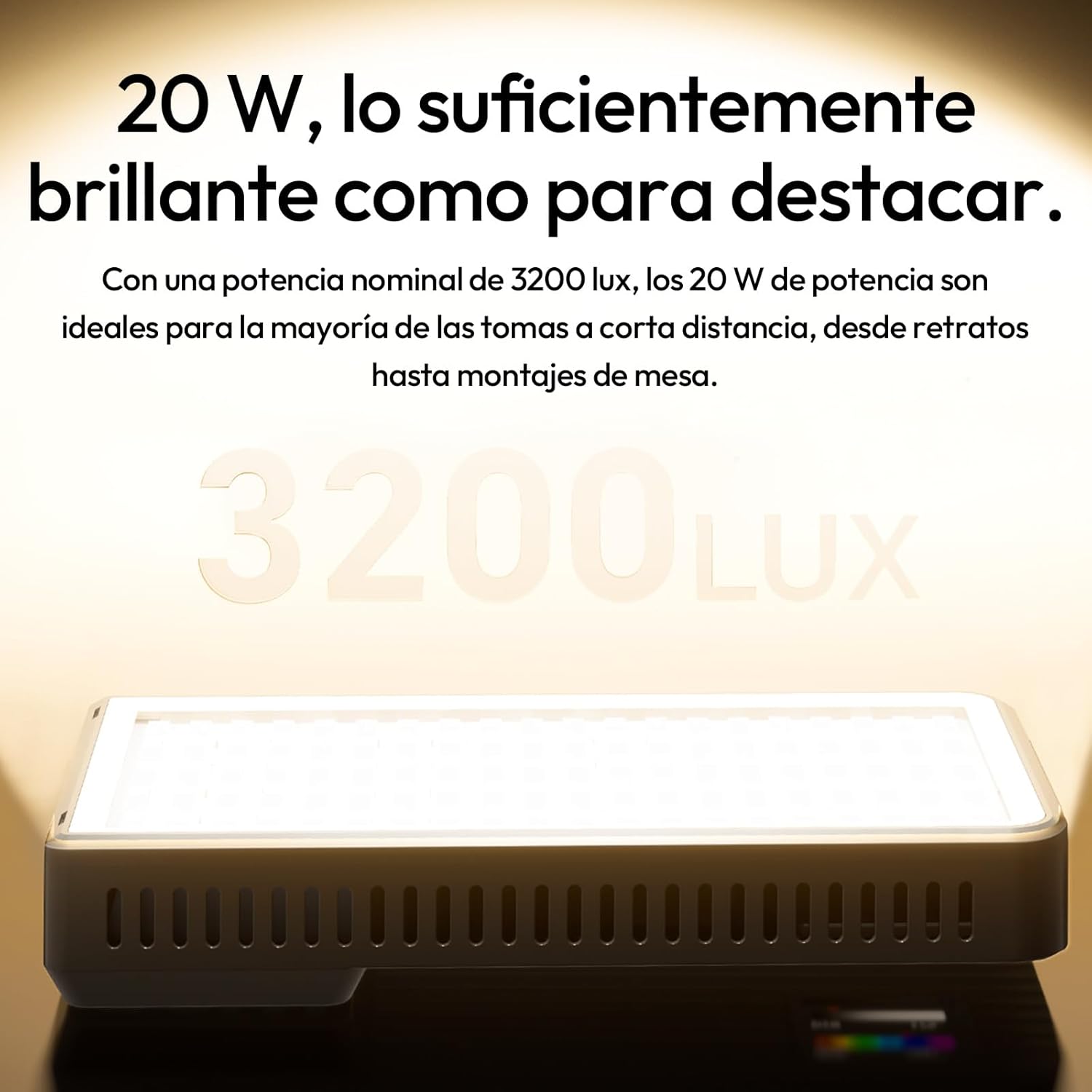 Lampara ULANZI K20RGB 20W RGB