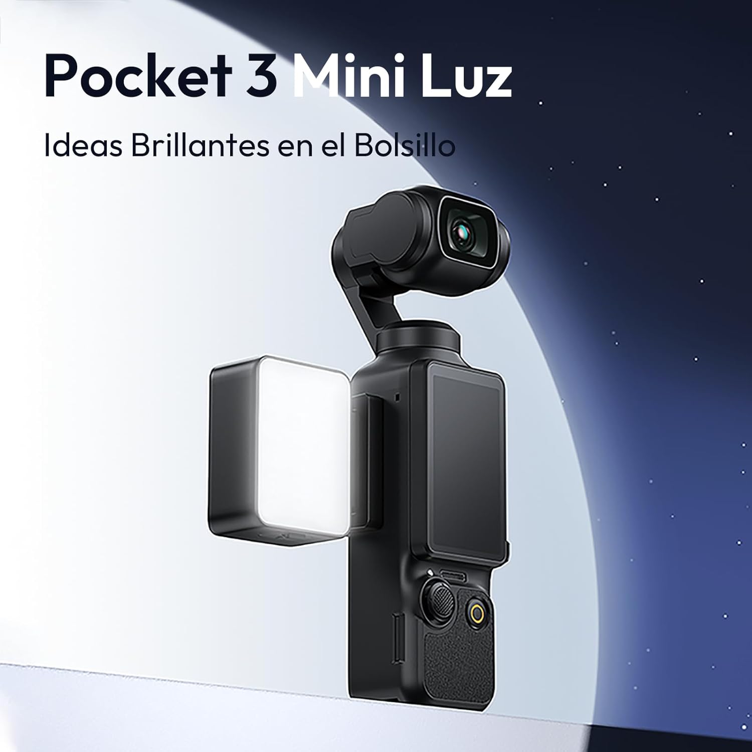 Lámpara Magnética Ulanzi LM001 para Osmo Mobile 3