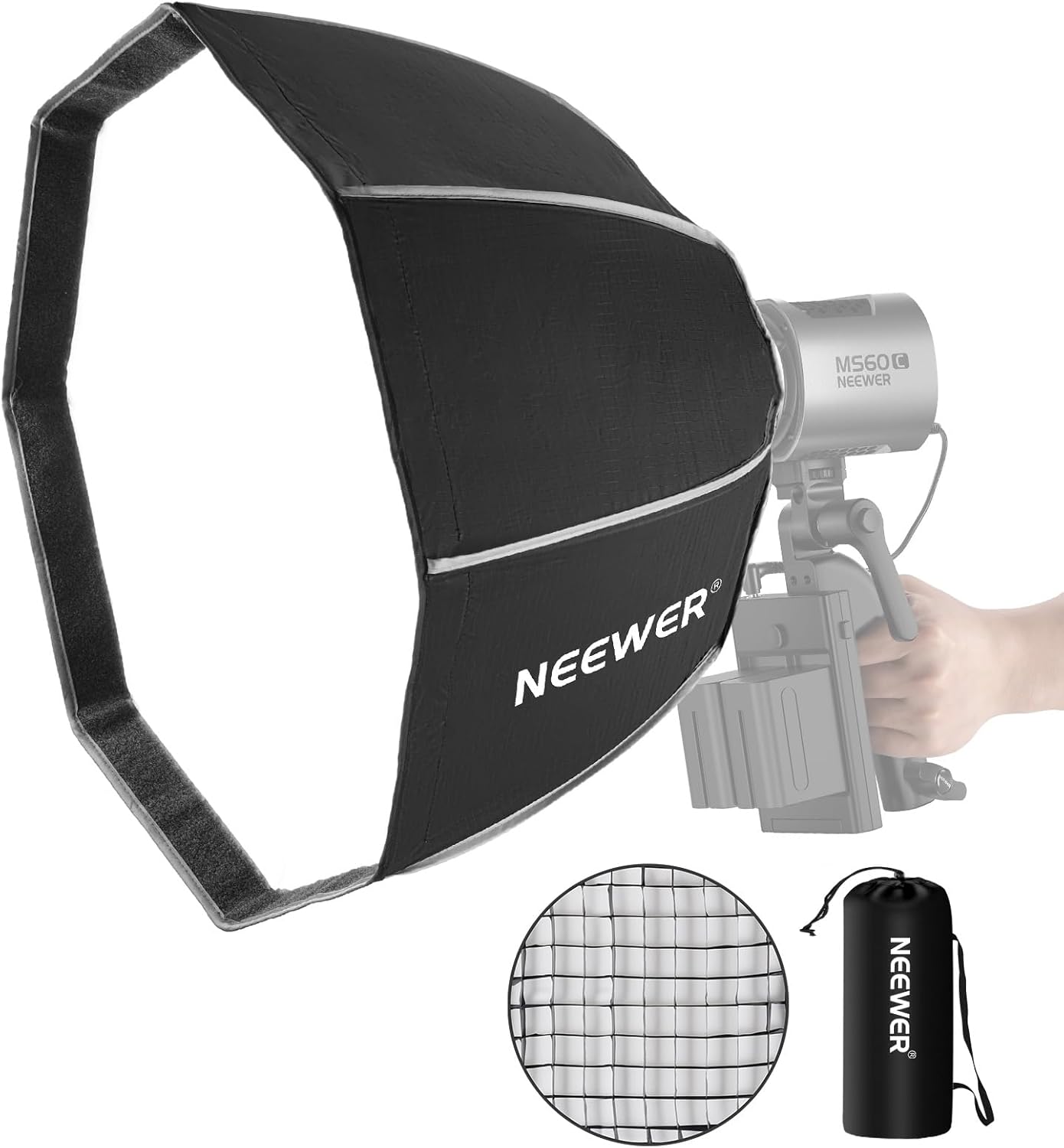 Mini Softbox Neewer Octagonal 50 cms NS4P