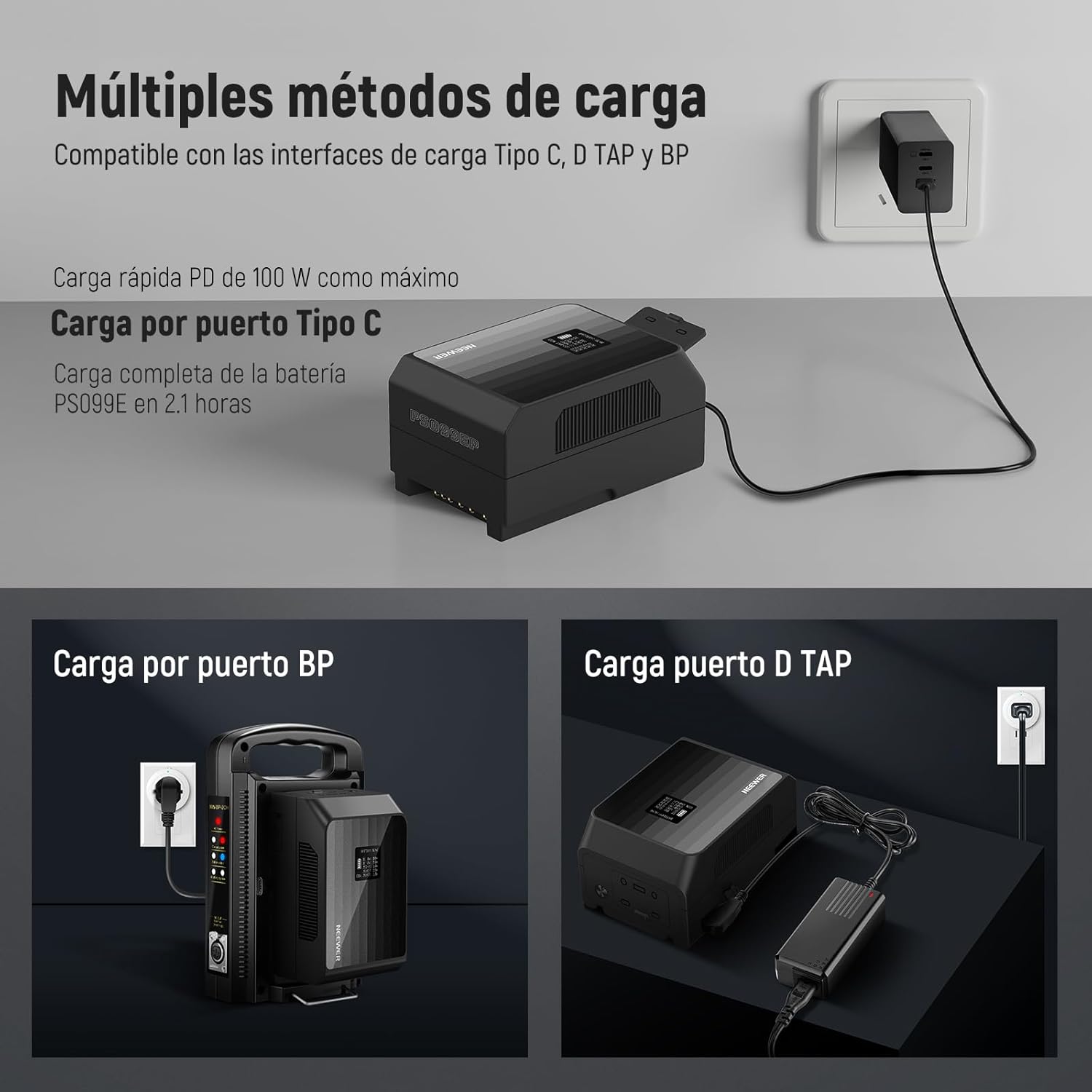 Batería Mini V-Mount Neewer PS099E