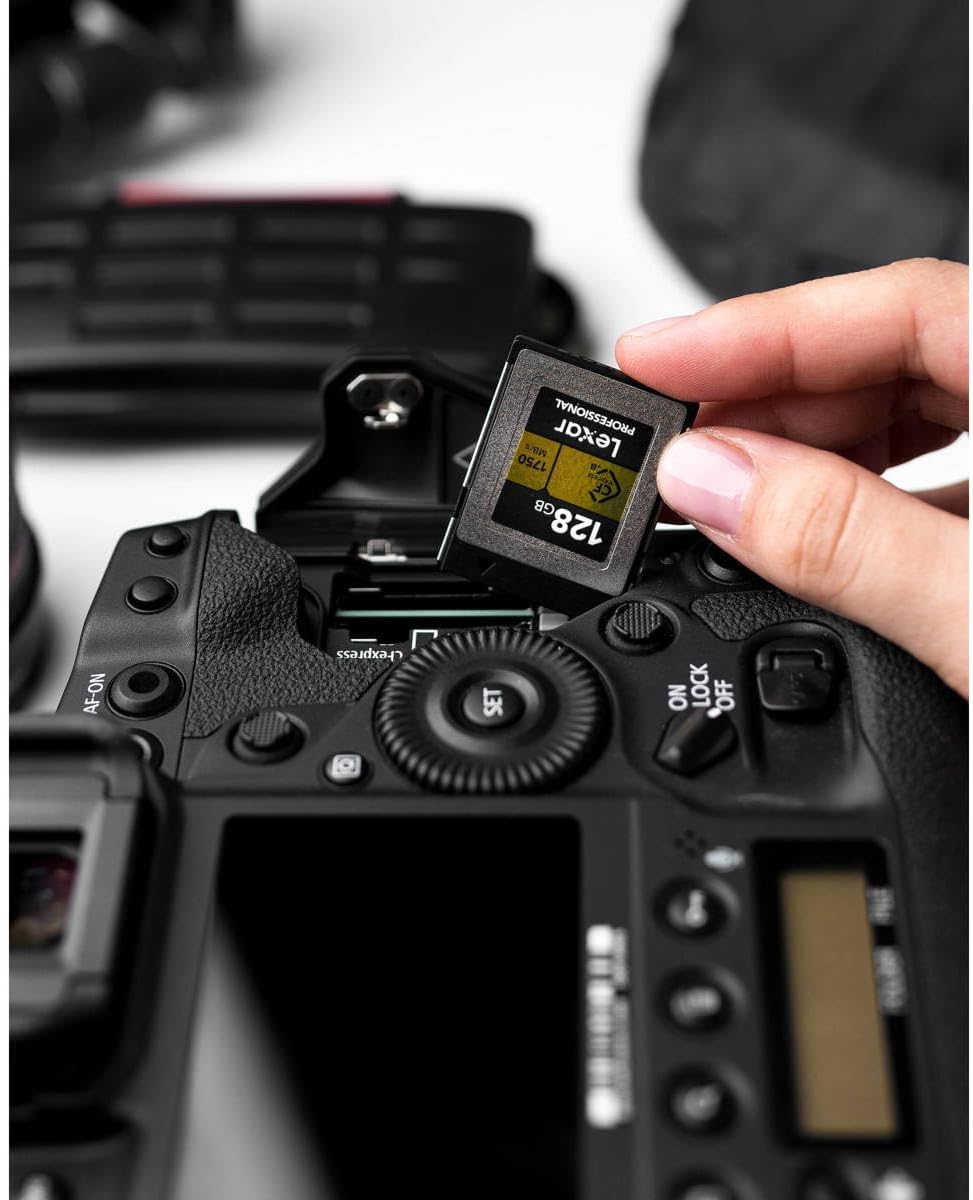 Tarjeta Tarjeta Cfexpress Typo B Lexar Profesional Serie Oro de 128 GB