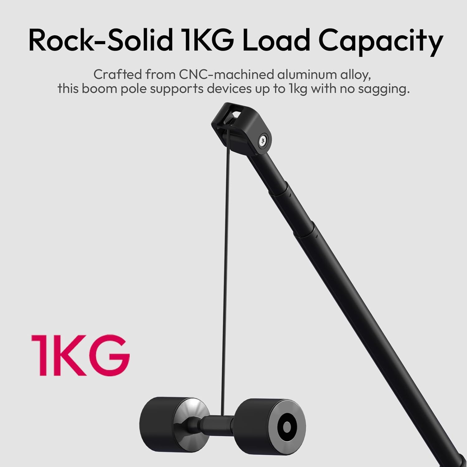 Brazo para micrófono extensible con zapata Ulanzi ZJ08