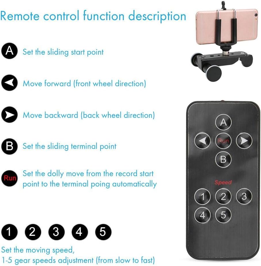 Mini Dolly control remoto para celular KingJoy PPL-06S PRO