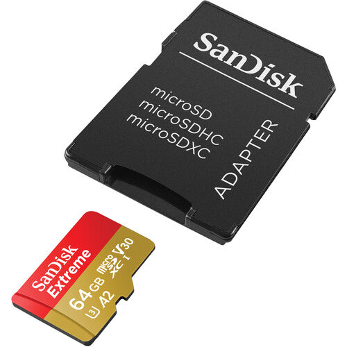 Tarjeta SanDisk Extreme microSDXC de 64GB 170MB/s