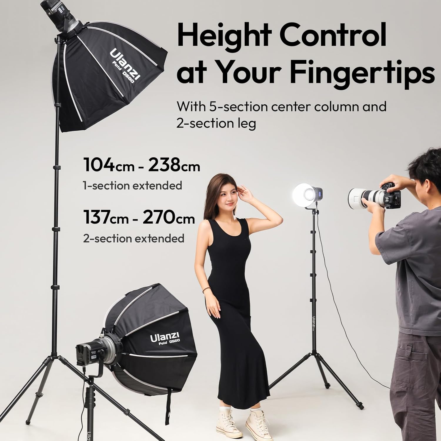 Pedestal para Lámpara ULANZI T270 (270cm)