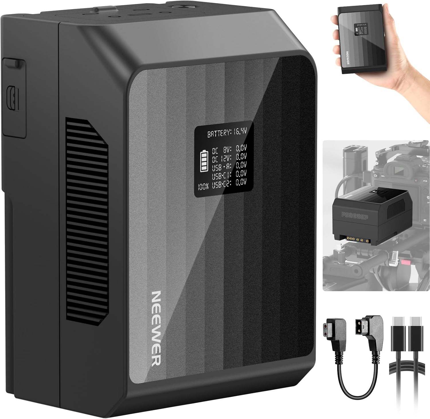 Batería Mini V-Mount Neewer PS099E