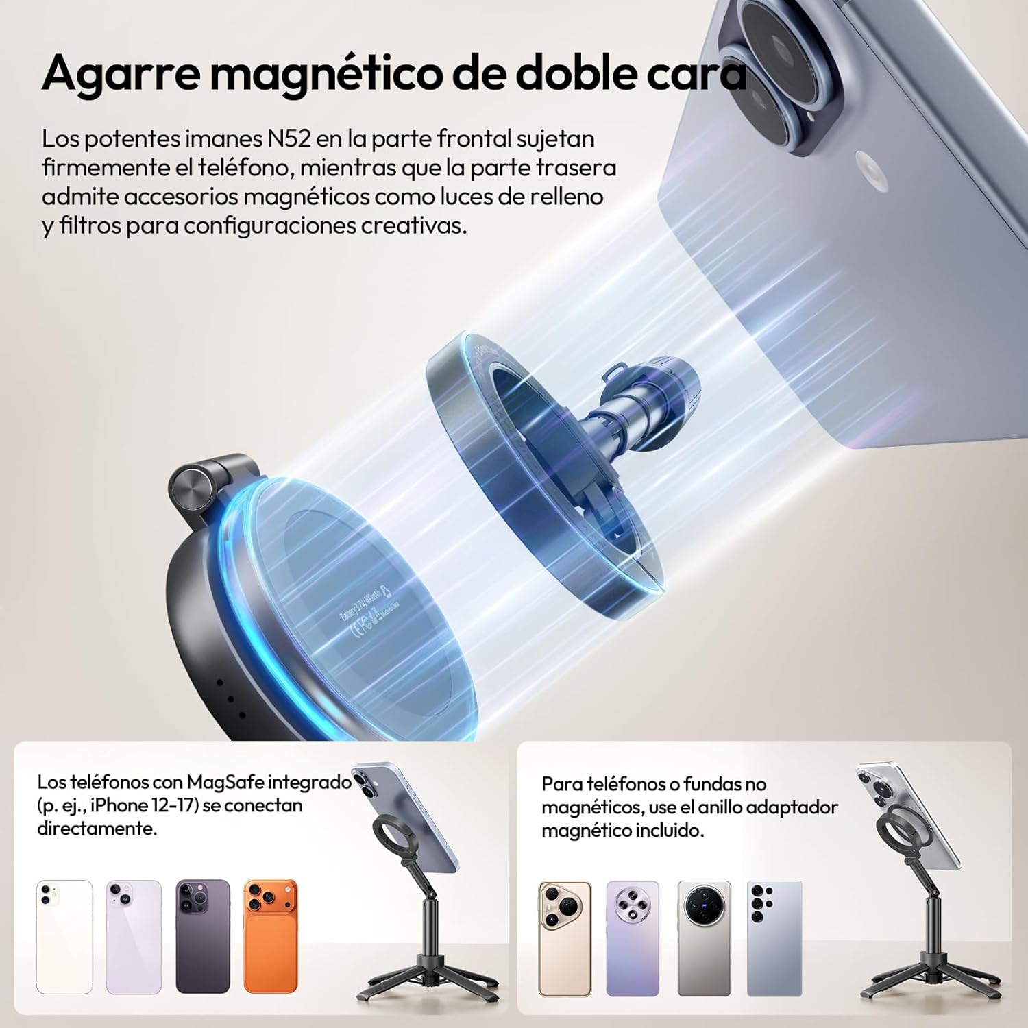 Mini Tripié Magnético para Selfie ULANZI MT71-1