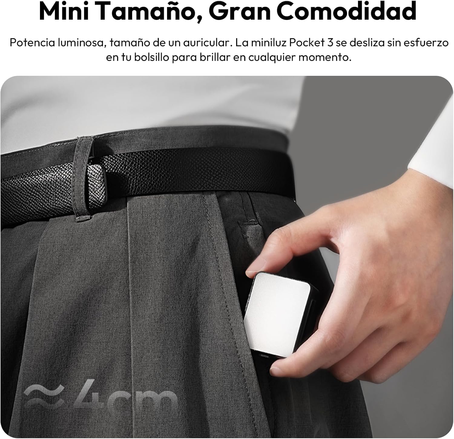 Lámpara Magnética Ulanzi LM001 para Osmo Mobile 3