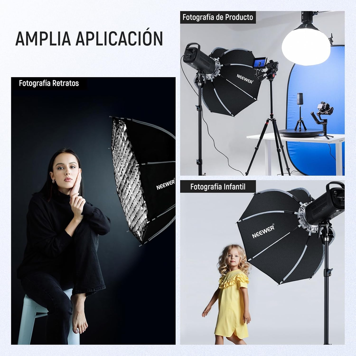 Softbox Octagonal Neewer 70 cms NS27P