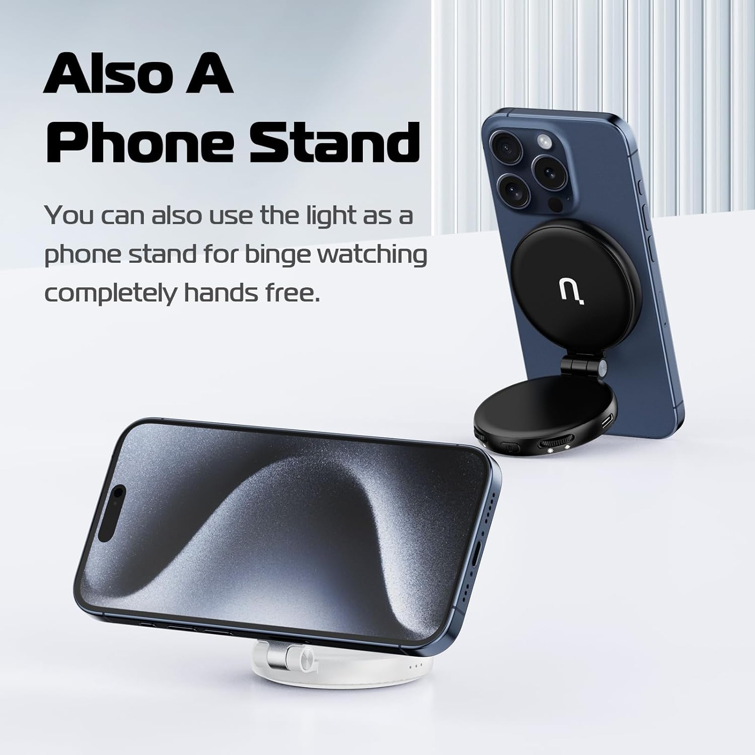 Lámpara para selfie de Anillo magnética Ulanzi LM19