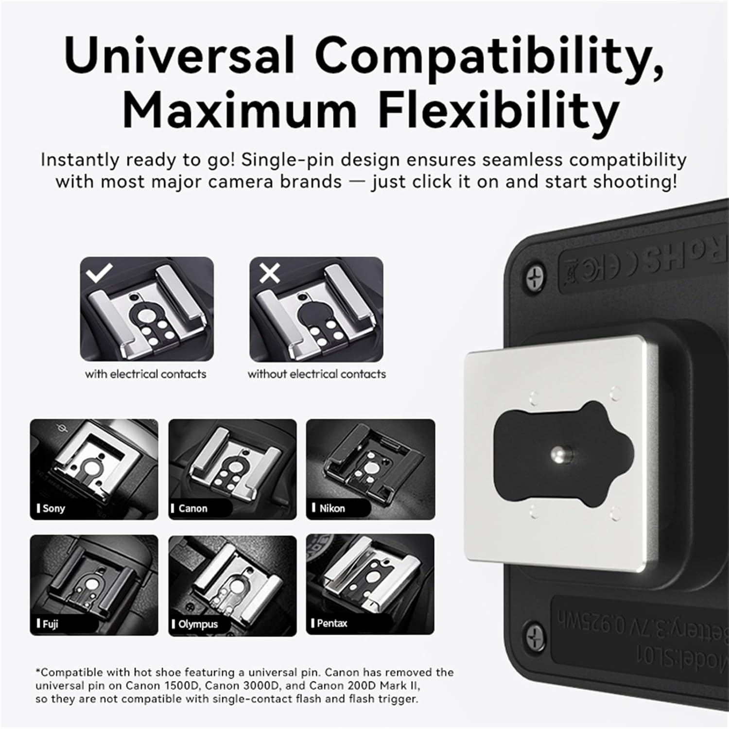 Flash Ulanzi SL02 Spark Lite Camera Flash Light (L133)