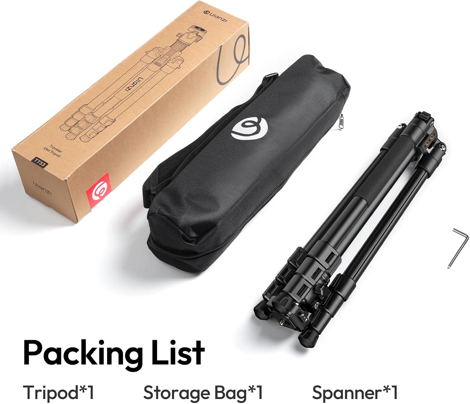 Tripié Ulanzi TT53 de Viaje de hasta 180cm