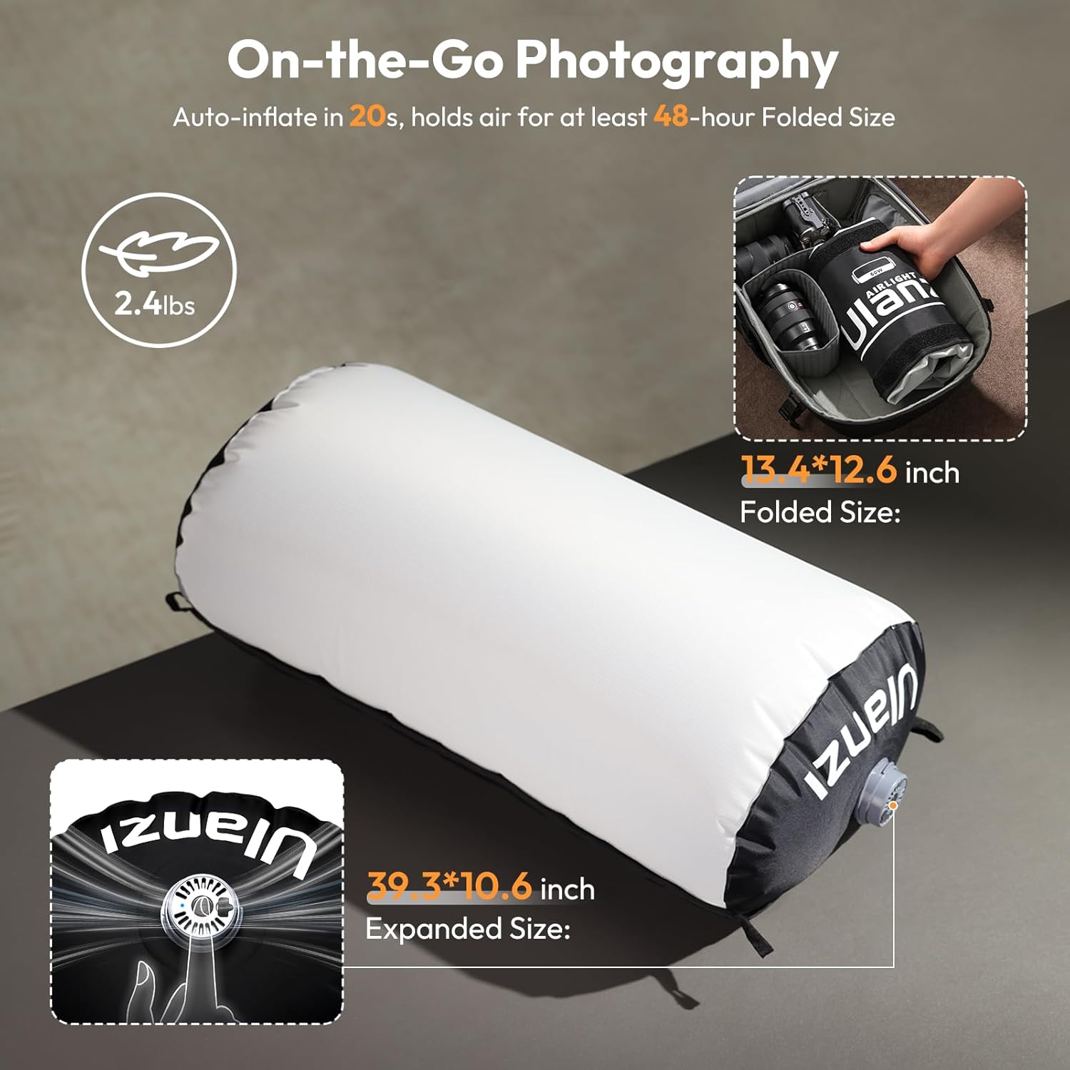 Lámpara Tubo Inflable Ulanzi AL120 (L097)