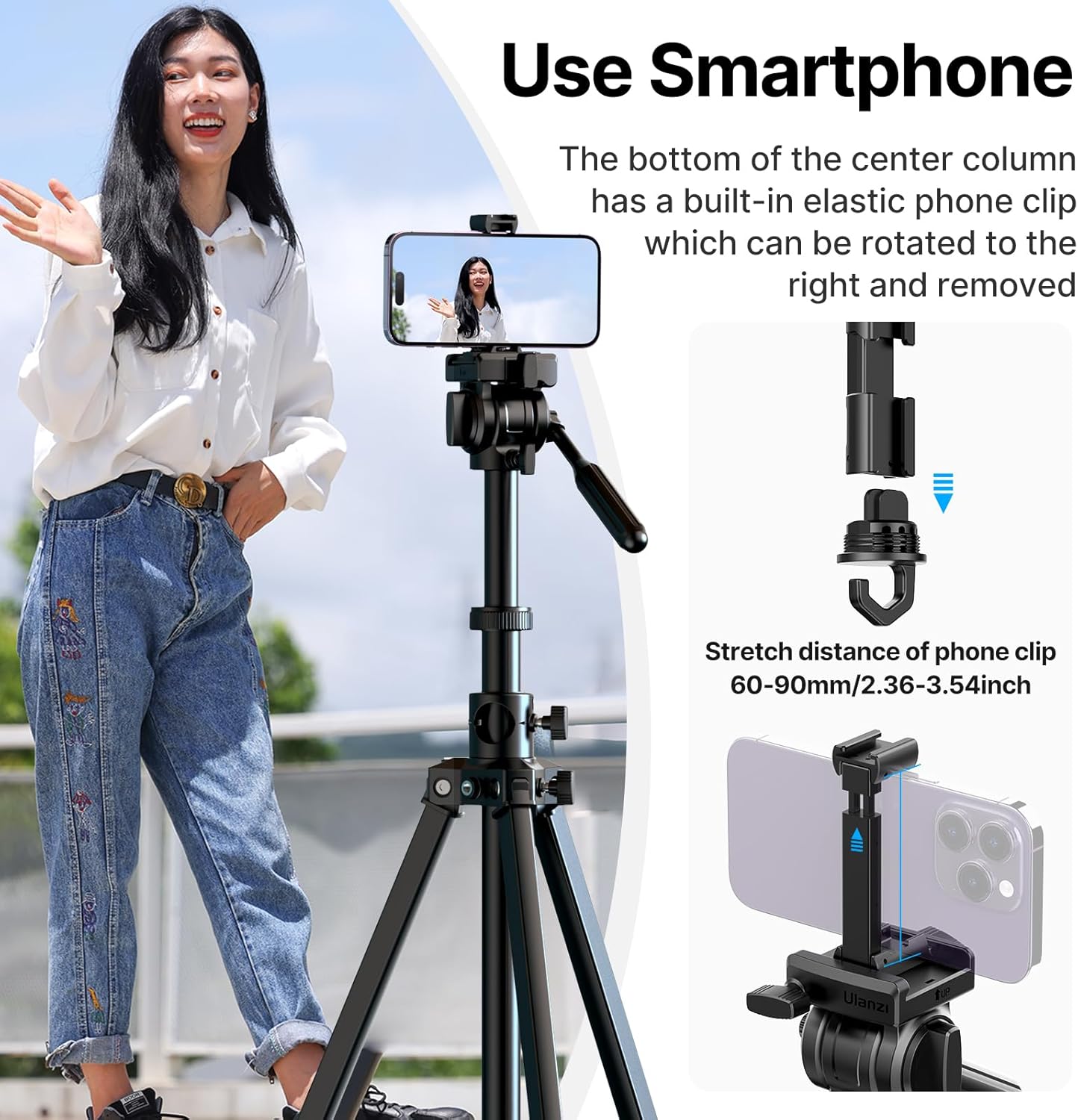 Tripié Ulanzi MT-65 de 176cm