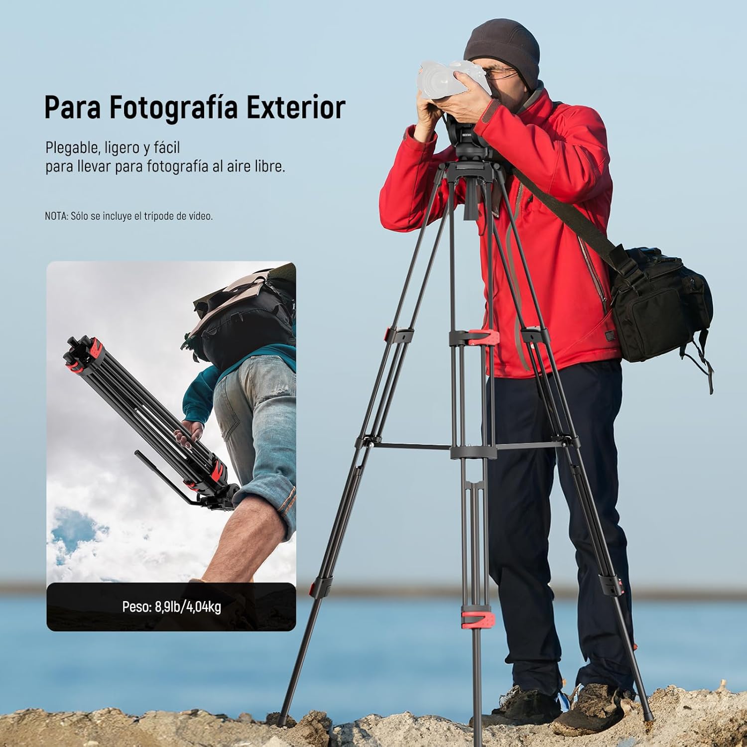 Tripié Neewer Professional TP37 8 Kgs