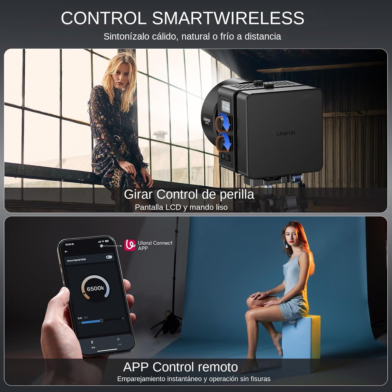 Lámpara Ulanzi EC65 65W COB Ligth Set