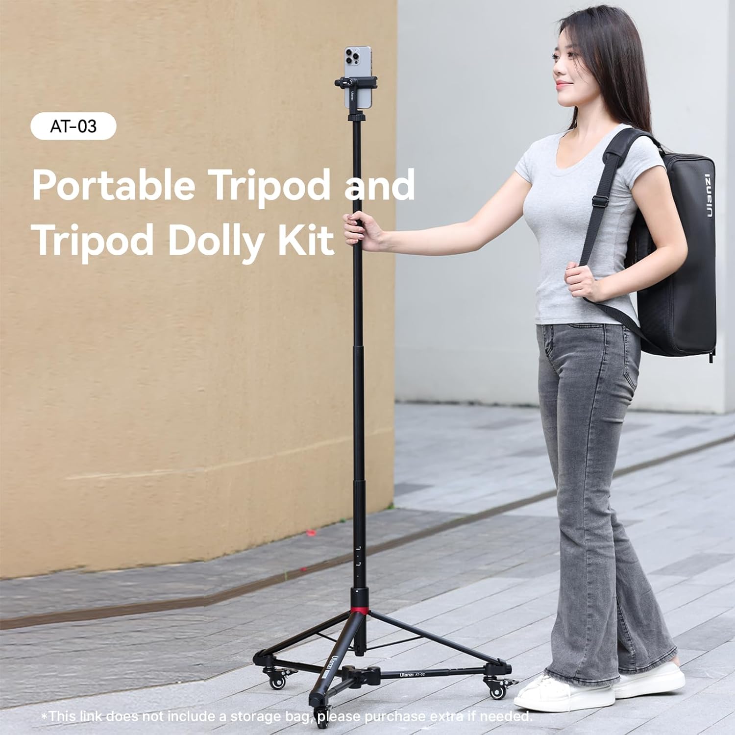 Kit Tripié con Ruedas Ulanzi AT-01/AT-02
