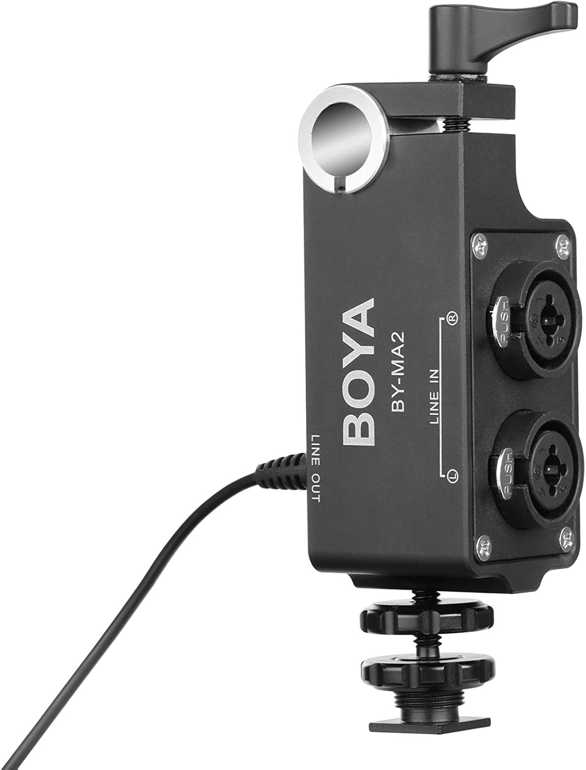 Mixer de Audio Boya BY-MA2