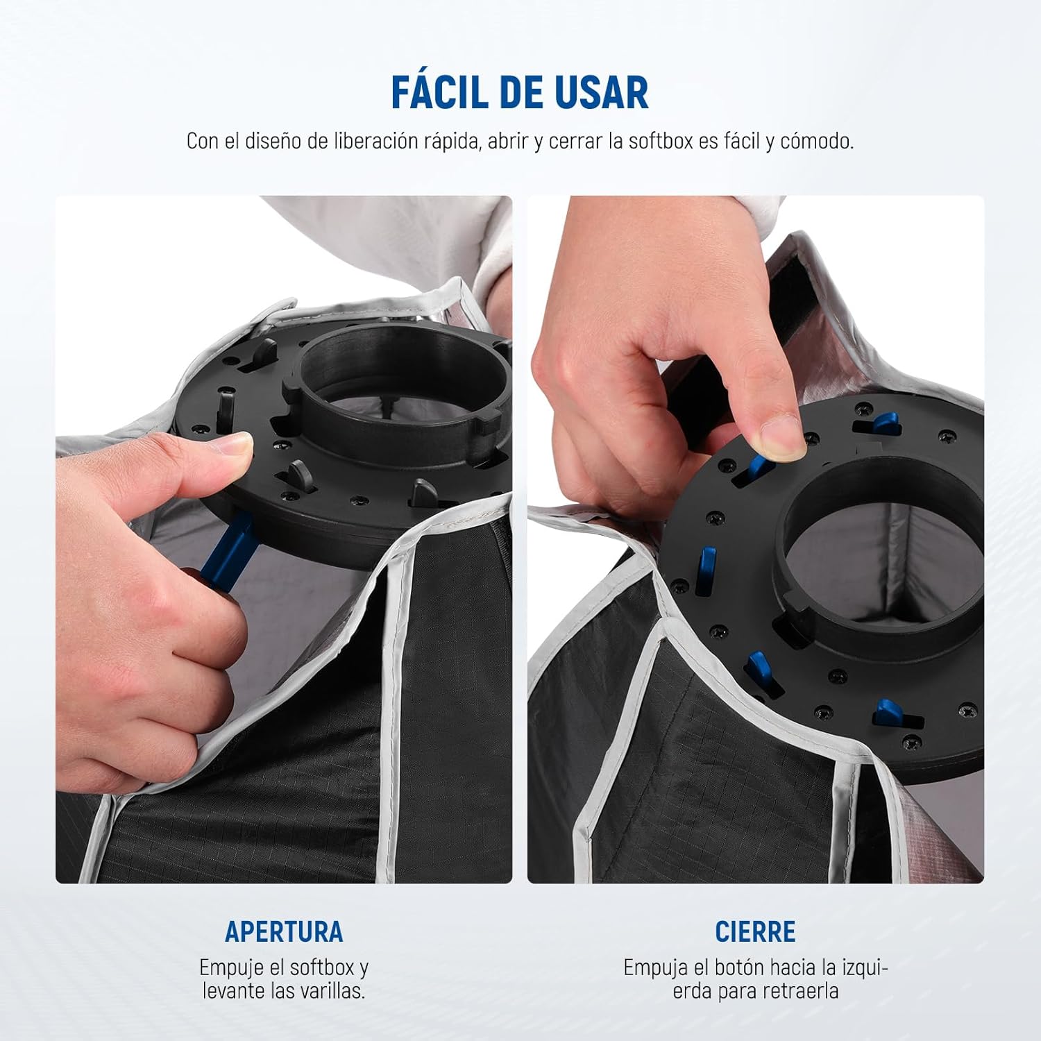 Mini Softbox Neewer Octagonal 50 cms NS4P