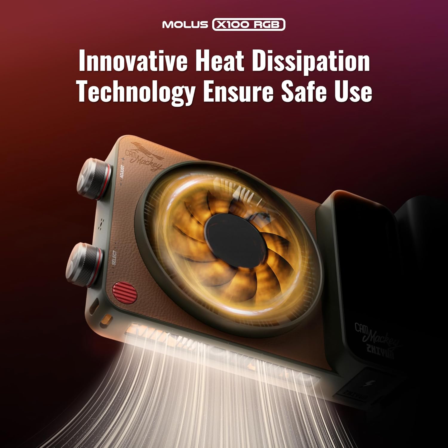 Lámpara Zhiyun Molus X100 RGB PRO