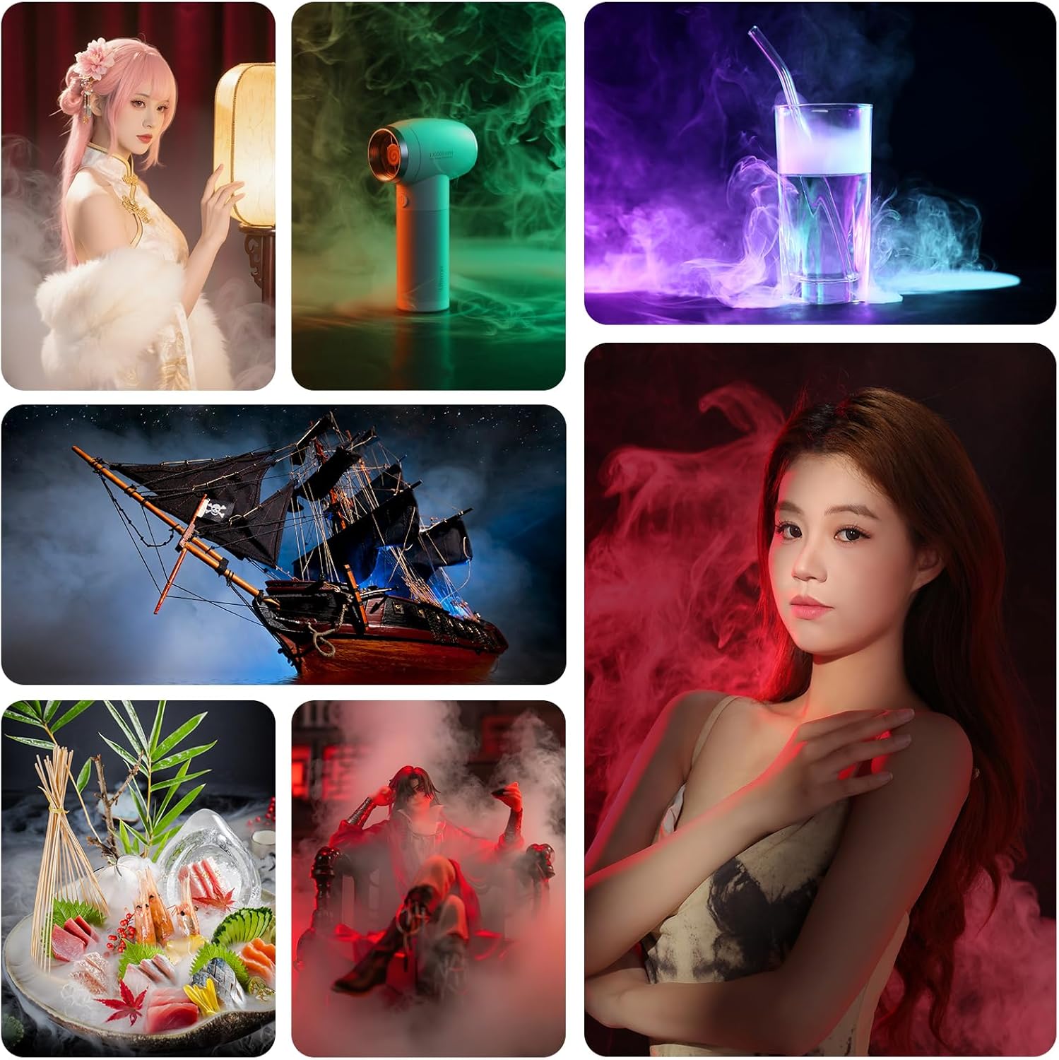 Máquina de Niebla Portátil Ulanzi FM02 FILMOG X