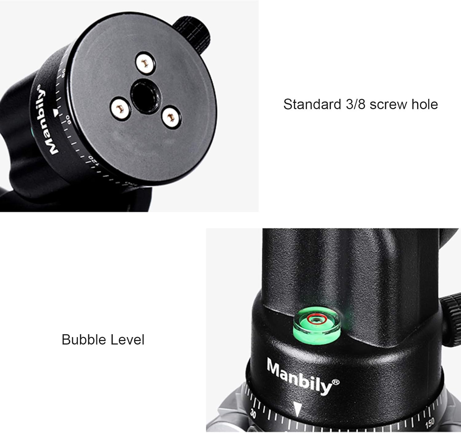 Brazo Extensión Horizontal para Tripié Manbily ZW-02