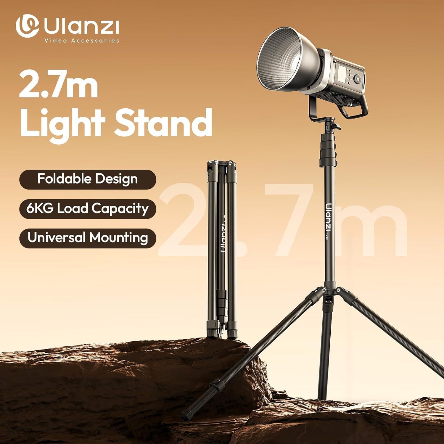 Pedestal para Lámpara ULANZI T270 (270cm)
