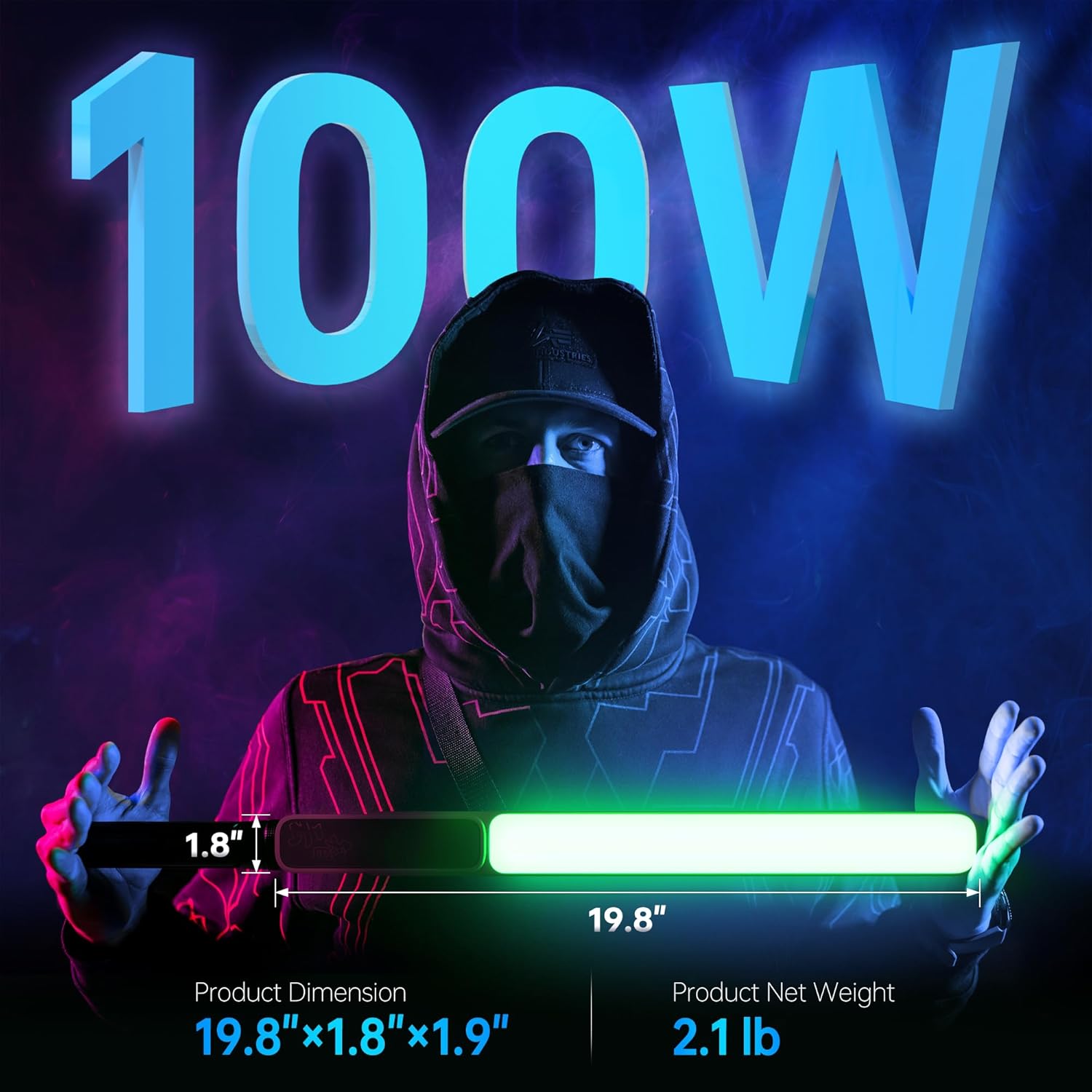 Lámpara Zhiyun Cinepeer CF100 Combo